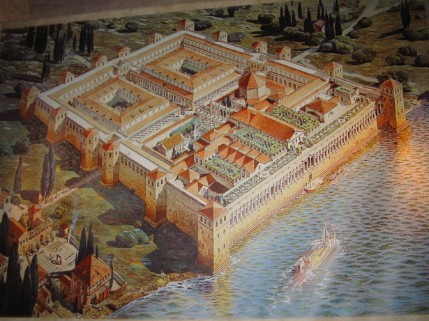 Palais de Dioclétien à Split